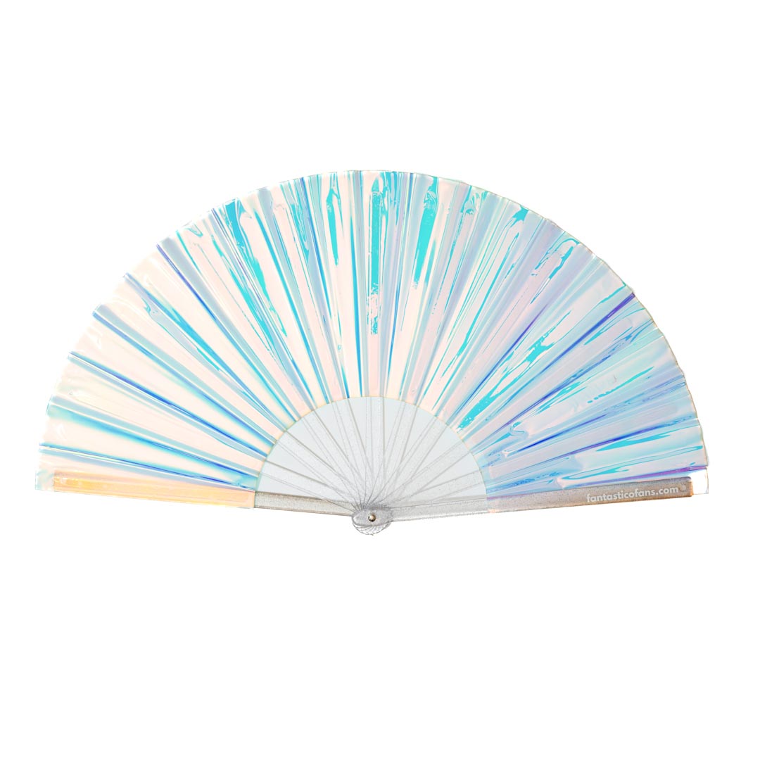 Holographic Crystal Mermaid XL Fan