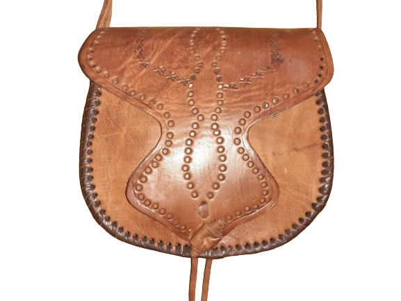 Bolso redondo cuerda combinado