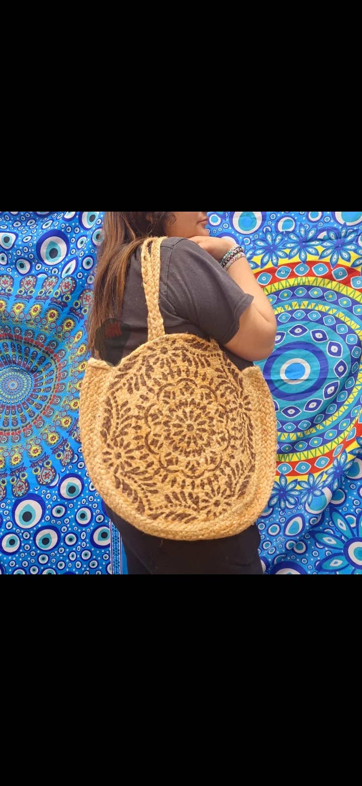Indian straw basket