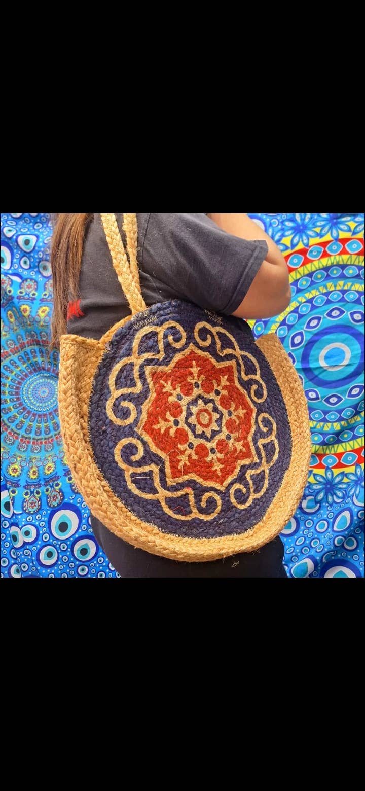 Indian straw basket