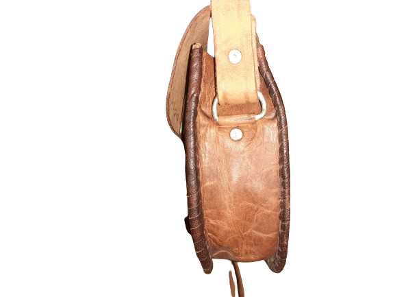 Bolso redondo cuerda combinado