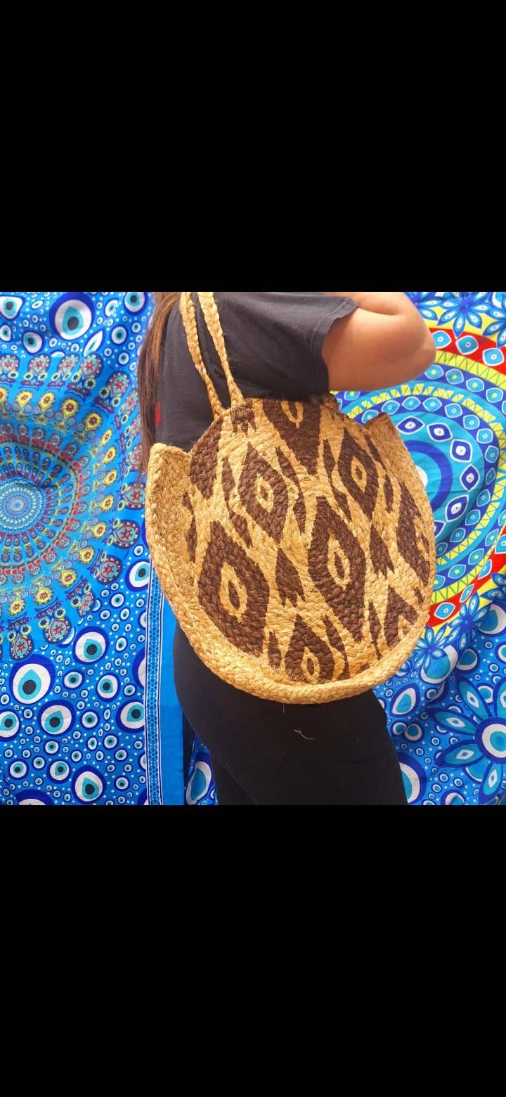 Indian straw basket